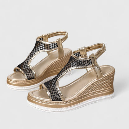 Luxurious strappy sandals