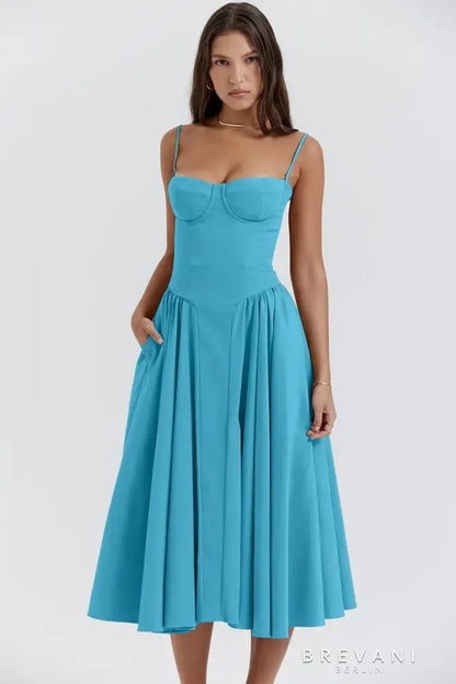 Fashionable Waist Cinch Dress