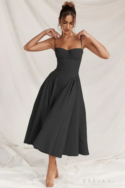 Fashionable Waist Cinch Dress