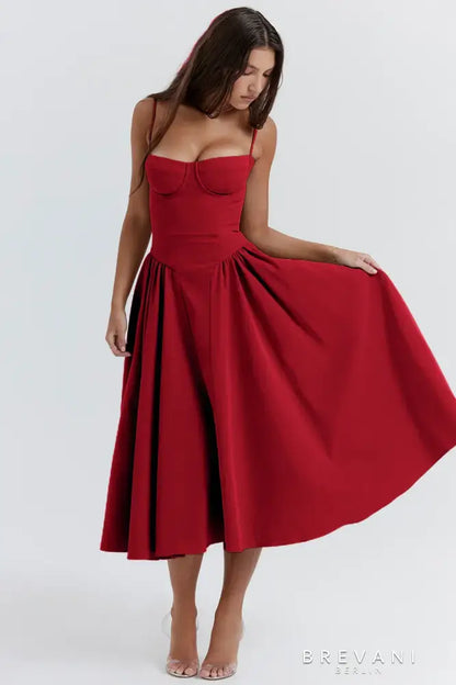 Fashionable Waist Cinch Dress