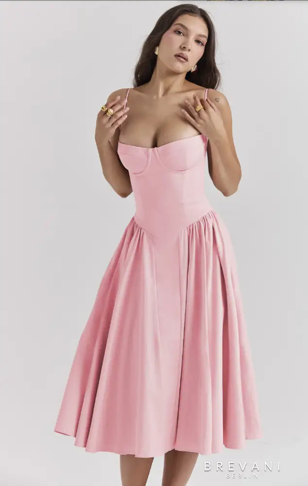 Fashionable Waist Cinch Dress