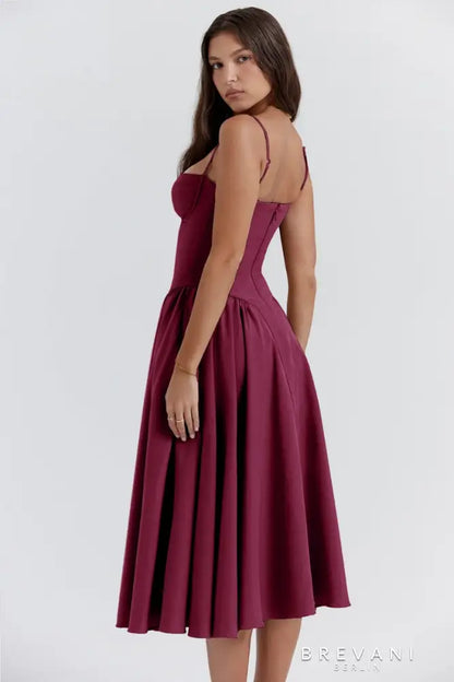 Fashionable Waist Cinch Dress