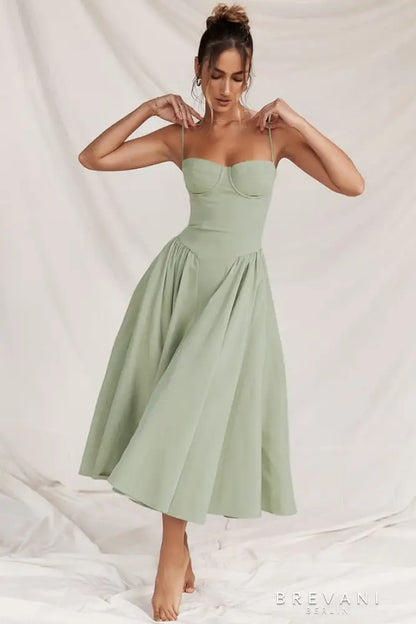 Fashionable Waist Cinch Dress