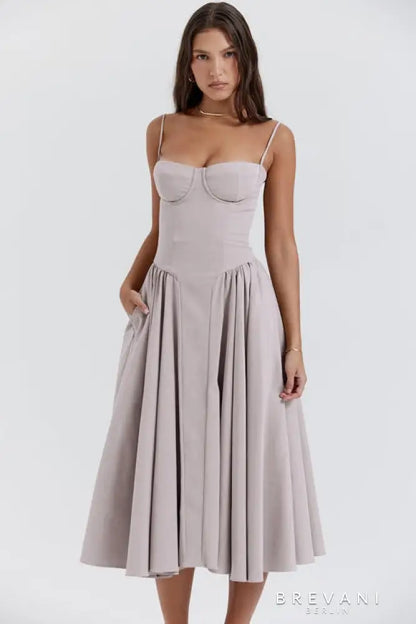 Fashionable Waist Cinch Dress