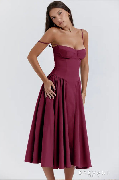Fashionable Waist Cinch Dress
