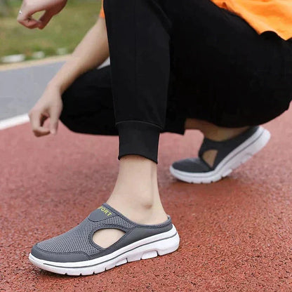 Men's Slip On Shoes Side Cutout Design - VibreMode