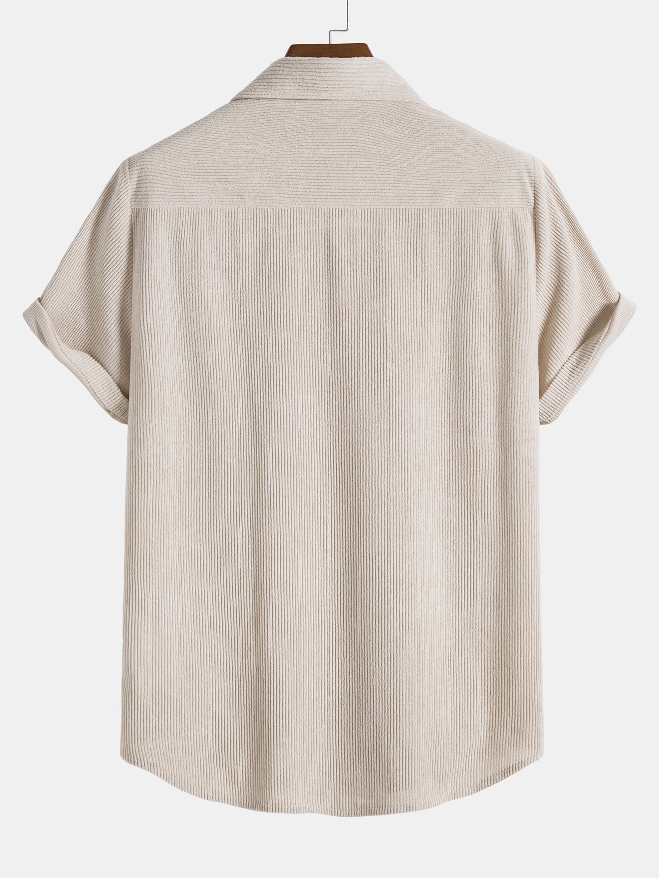 Image of Aiden | Men's Button-Down Short Sleeve Shirt and Drawstring Shorts Set