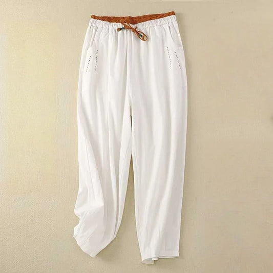 Comfortable Lightweight Summer Trousers - VibreMode