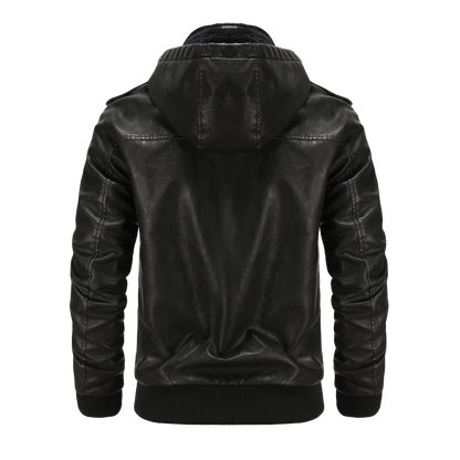 Image of Alan | Men's Hooded Bomber Jacket