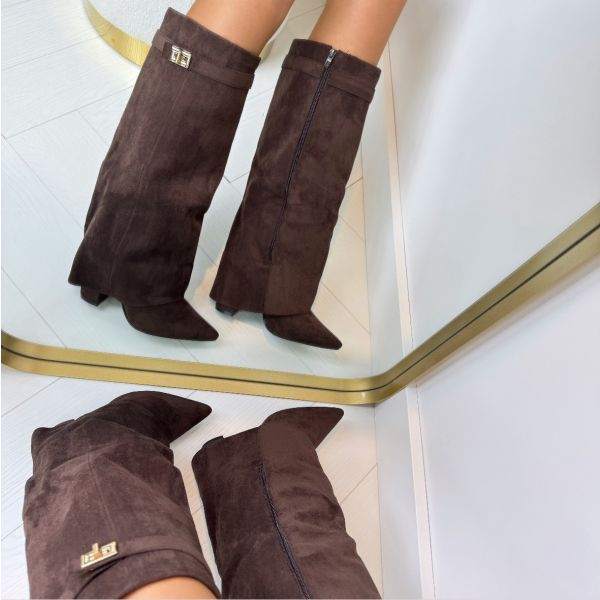 Tall Heel Ankle Fashion Boots