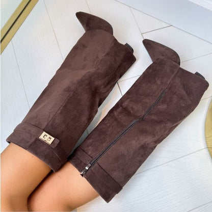 Tall Heel Ankle Fashion Boots