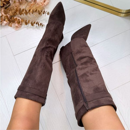 Tall Heel Ankle Fashion Boots