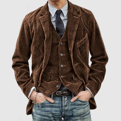 Image of Albert | Men's Casual Corduroy Blazer Jacket