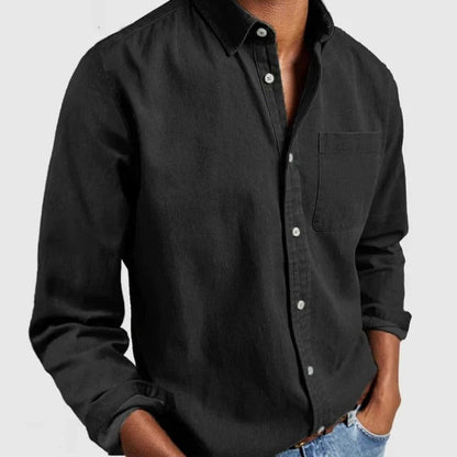 Men's Classic Denim Shirt Blue