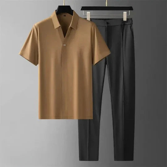 Men's Two-Piece Suit Transitional Season