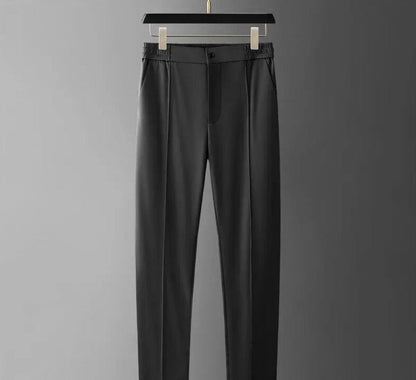 Men's Two-Piece Polo Pants Set Gray