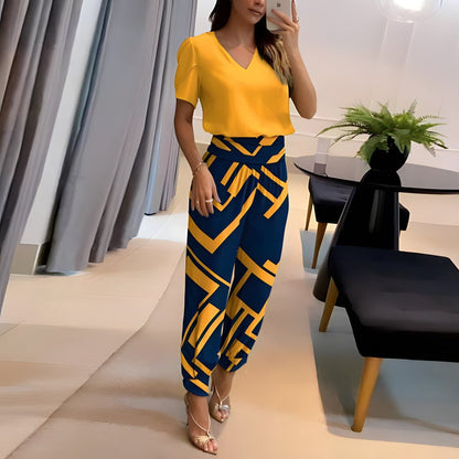 Fashionable 2 Piece Outfit Set - VibreMode