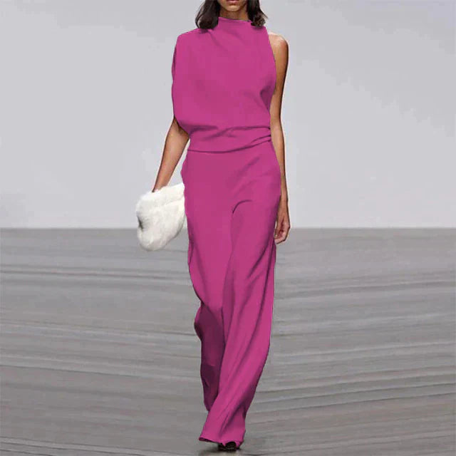 Image of Alison | Women's High-Waisted Wide Leg Dress Pants