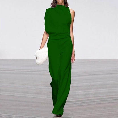 Image of Alison | Women's High-Waisted Wide Leg Dress Pants
