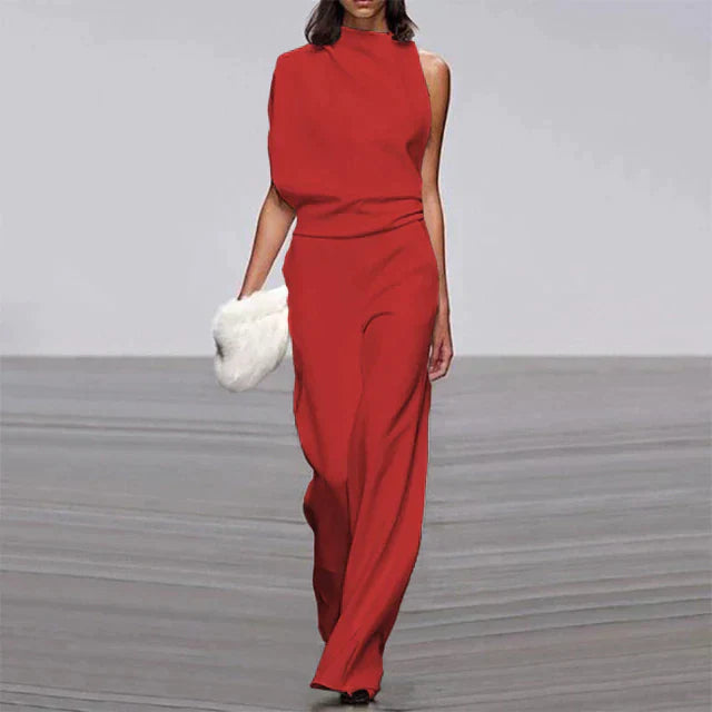 Image of Alison | Women's High-Waisted Wide Leg Dress Pants