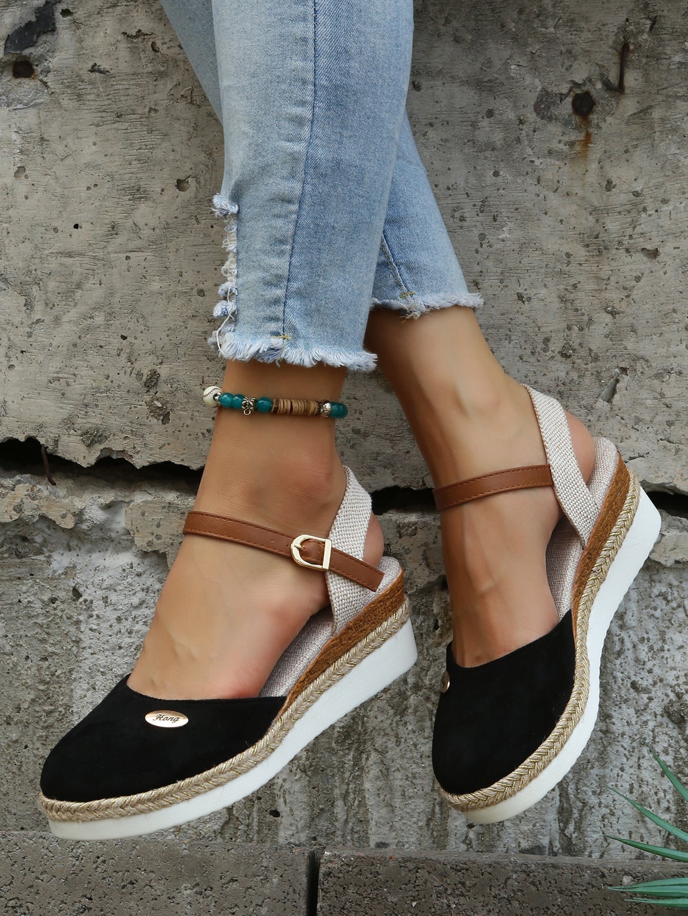 Image of Amber | Women's Ankle Strap Platform Sandals