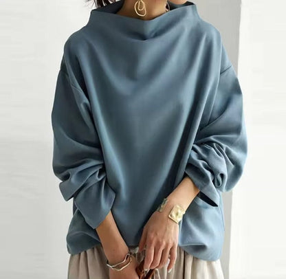 Women's Oversized Funnel Neck