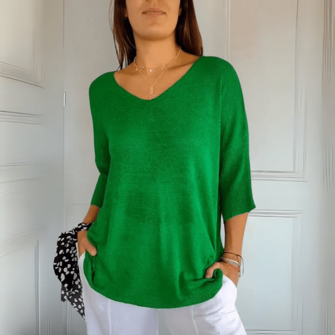 Women's Classic V Neck T Shirt
