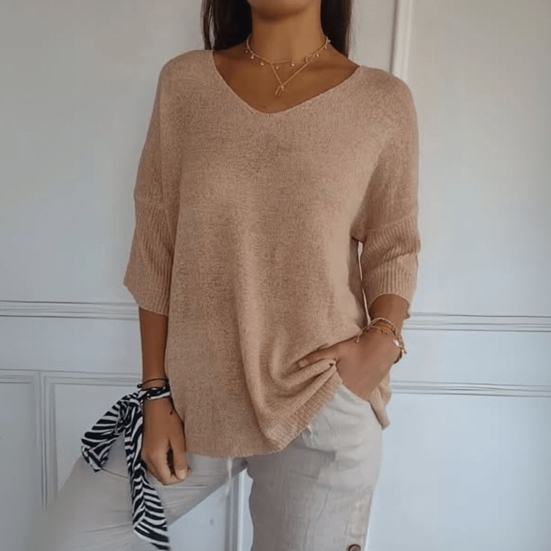 Women's Classic V Neck T Shirt