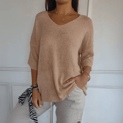 Women's Classic V Neck T Shirt