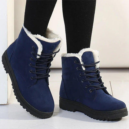 Women's Ankle Boots Platform Lace Up Style