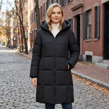 Warm Oversized Down Filled Parka Coat