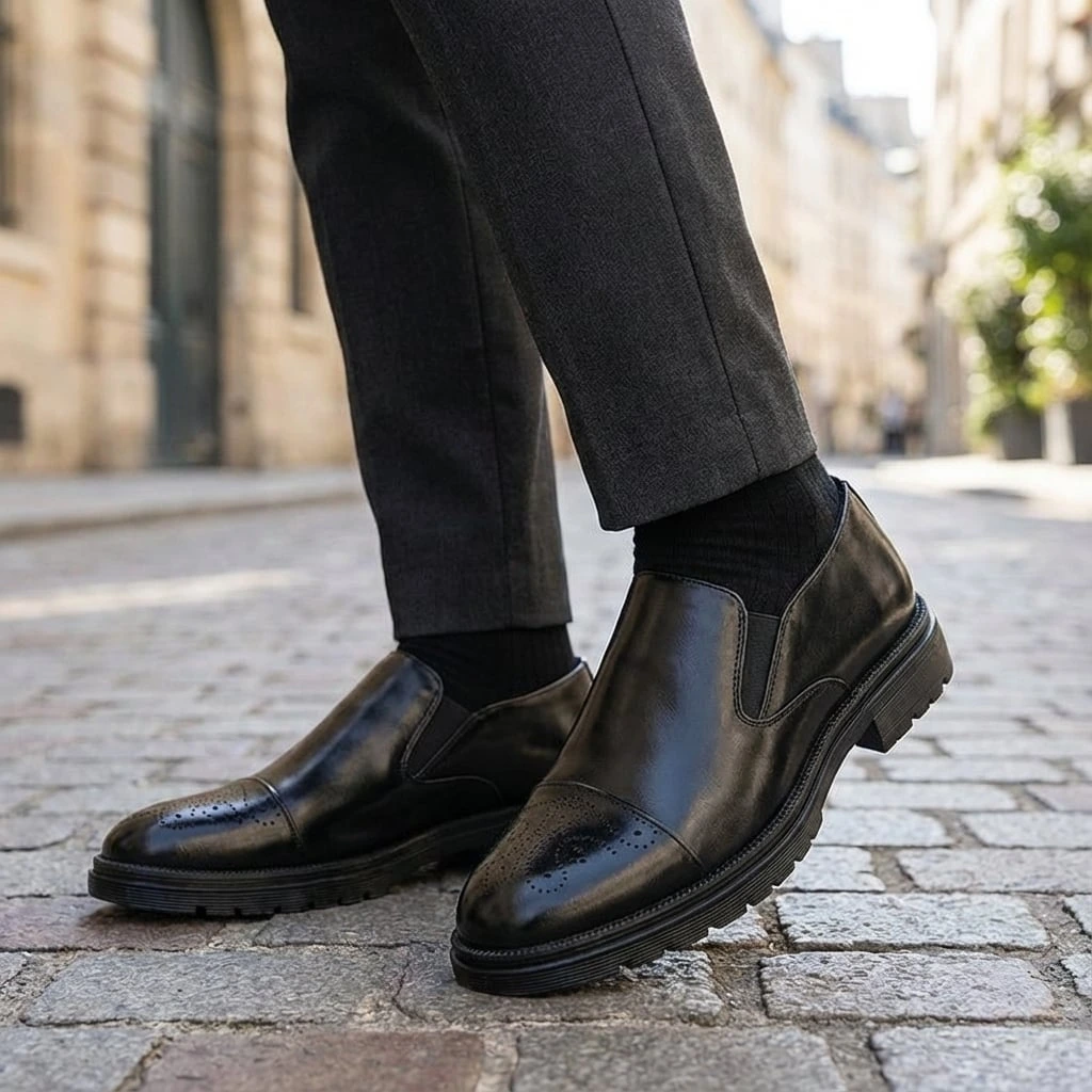 Comfortable Slip On Loafers Shoes - VibreMode