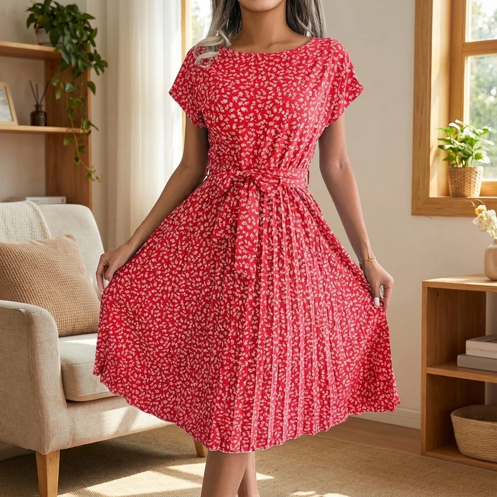 Beautiful Garden Party Dress - VibreMode