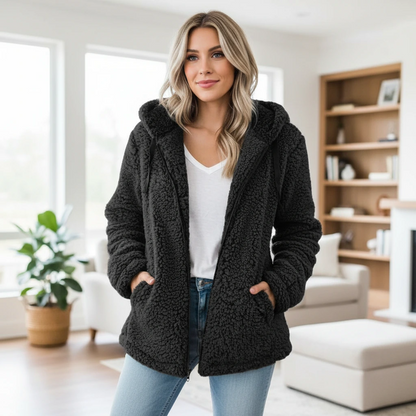 Soft Fleece Hoodie Jacket