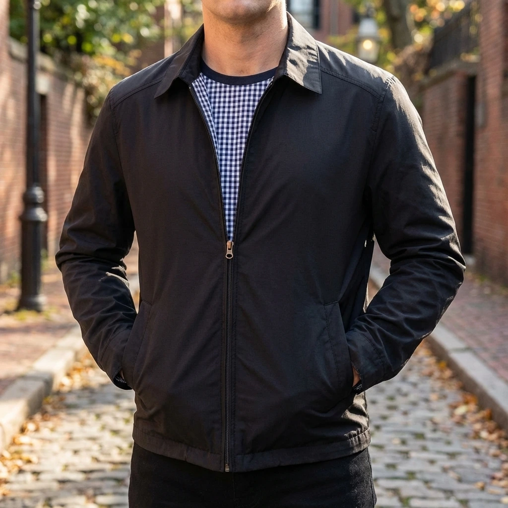 Slim Water-Resistant Spring Jacket - VibreMode