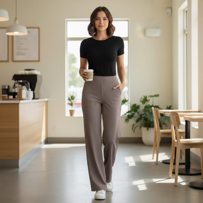 Comfortable Fit Straight Leg Athletic Pants