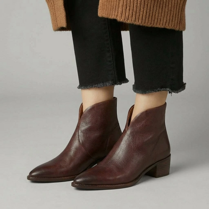 Comfortable Women's Supportive Ankle Boots - VibreMode