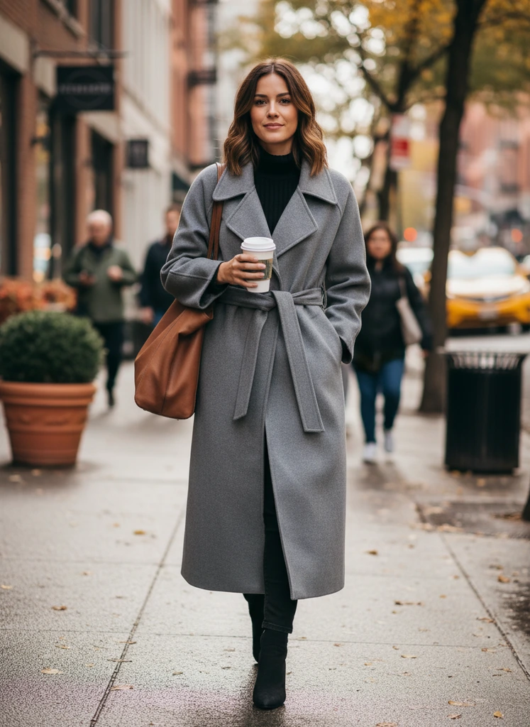 Classic Fitted Warm Parka Coat - VibreMode