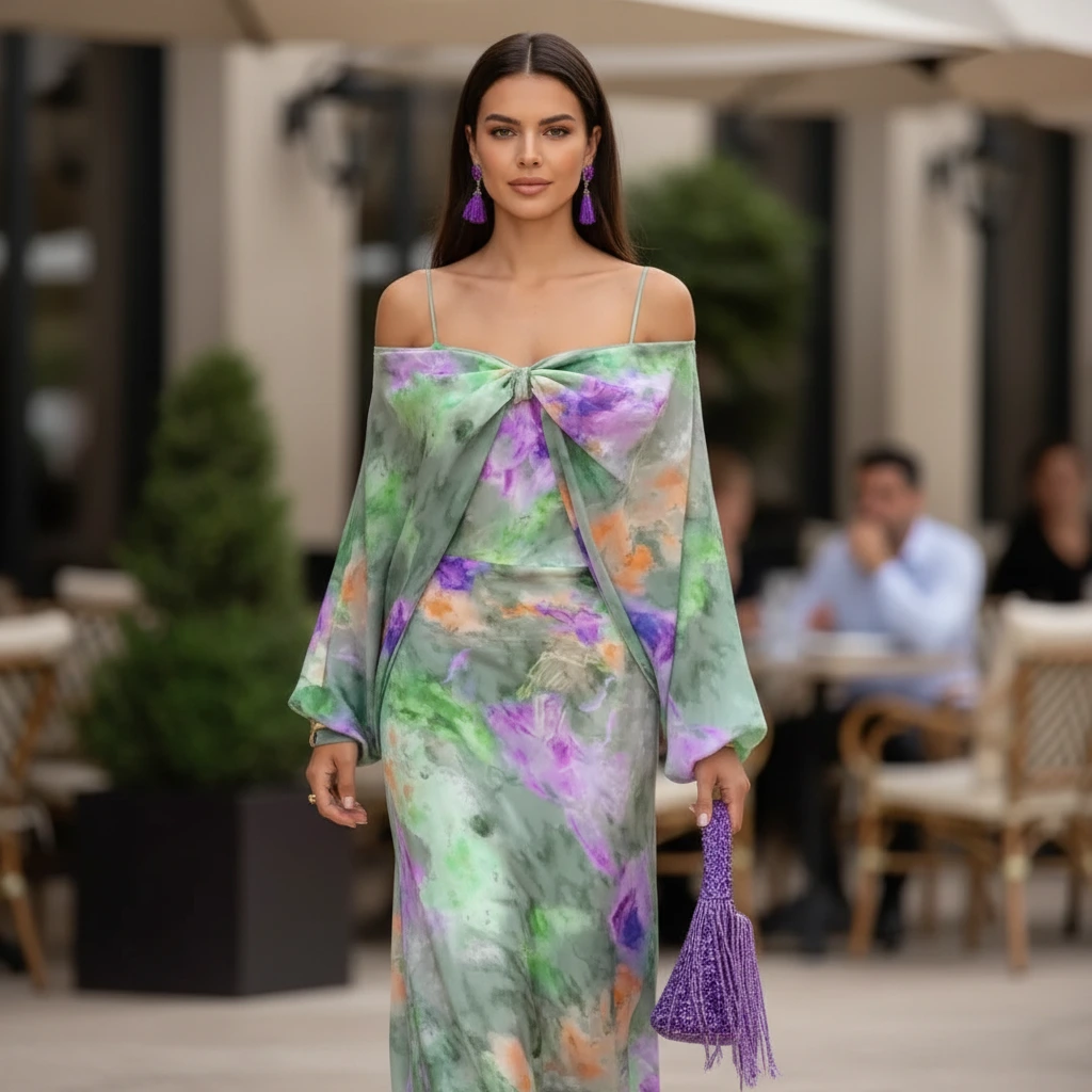 Elegant Flowing Formal Dress