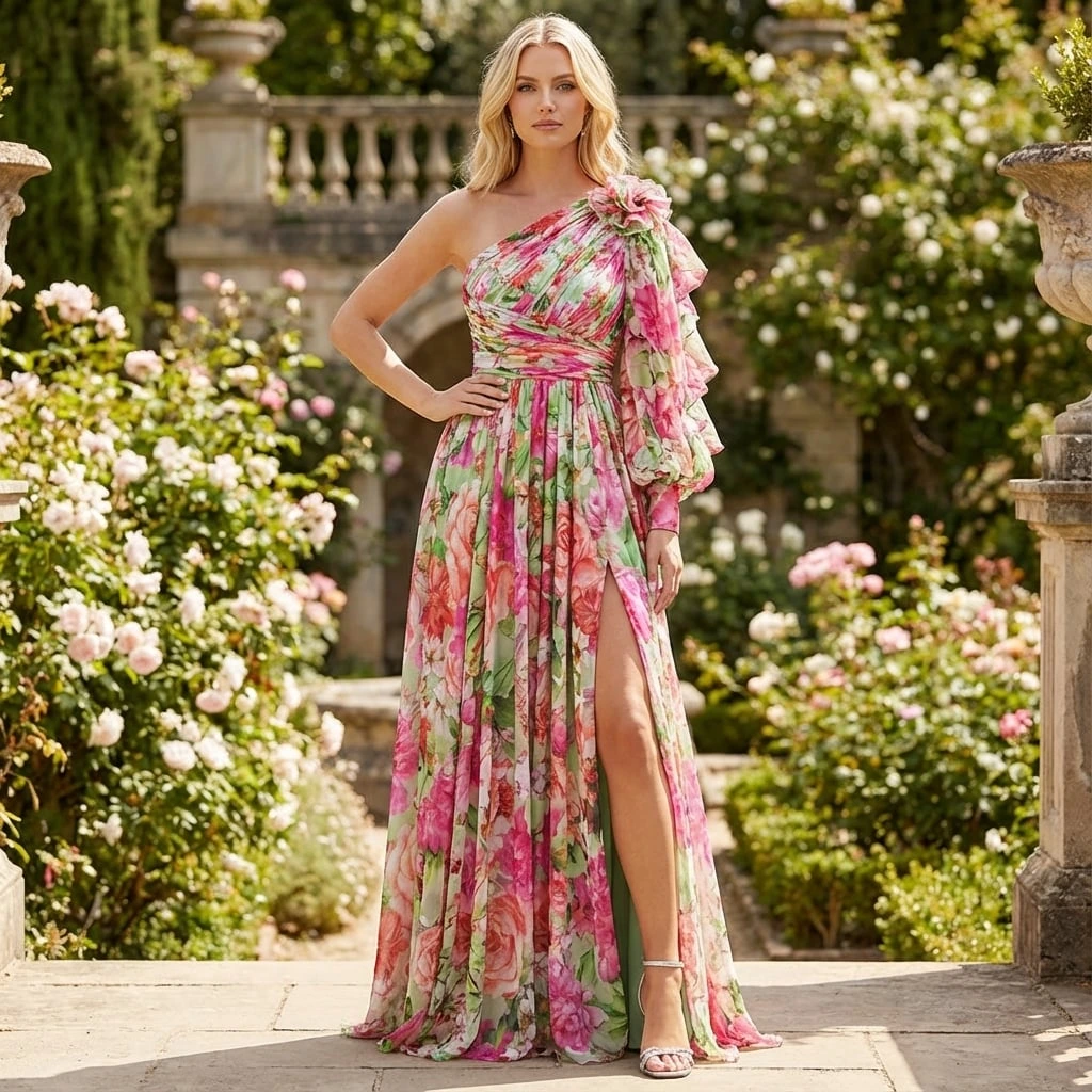 Beautiful Off Shoulder Long Dress