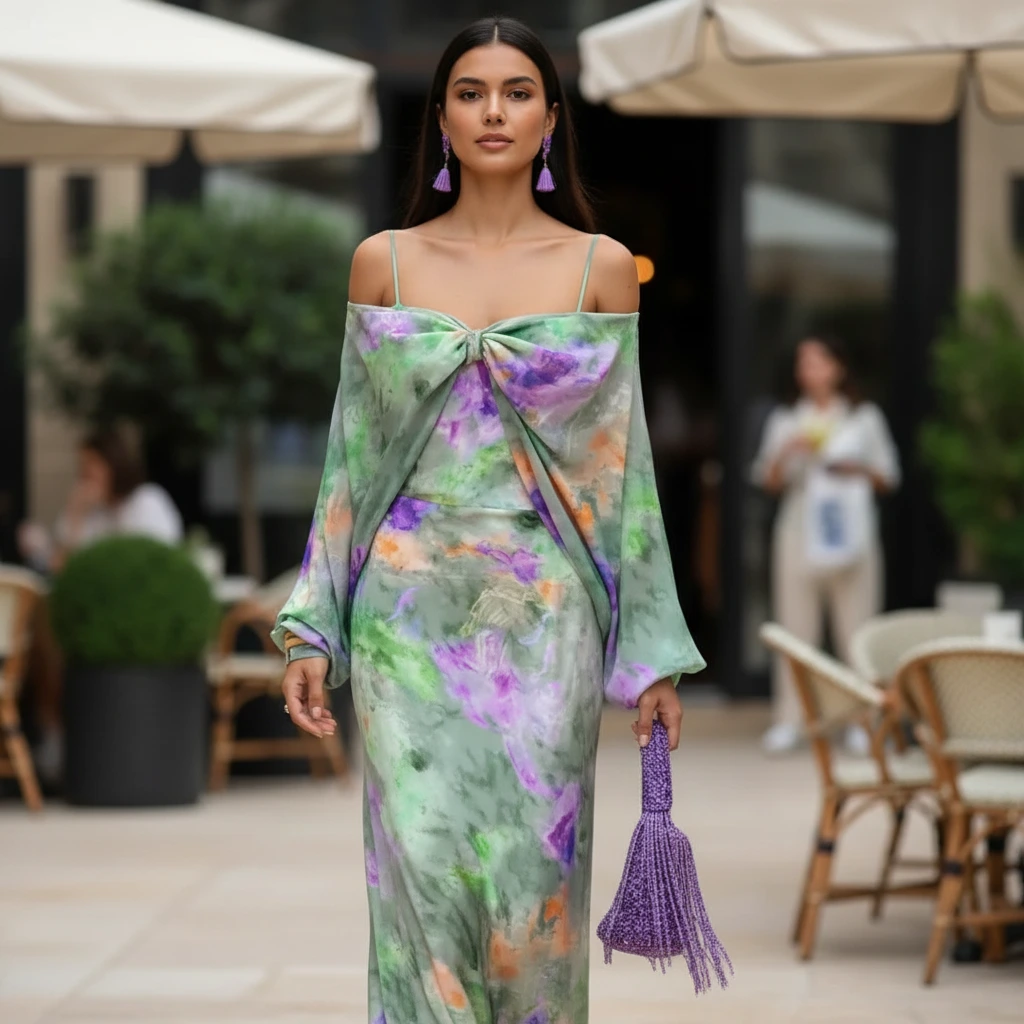 Elegant Flowing Formal Dress