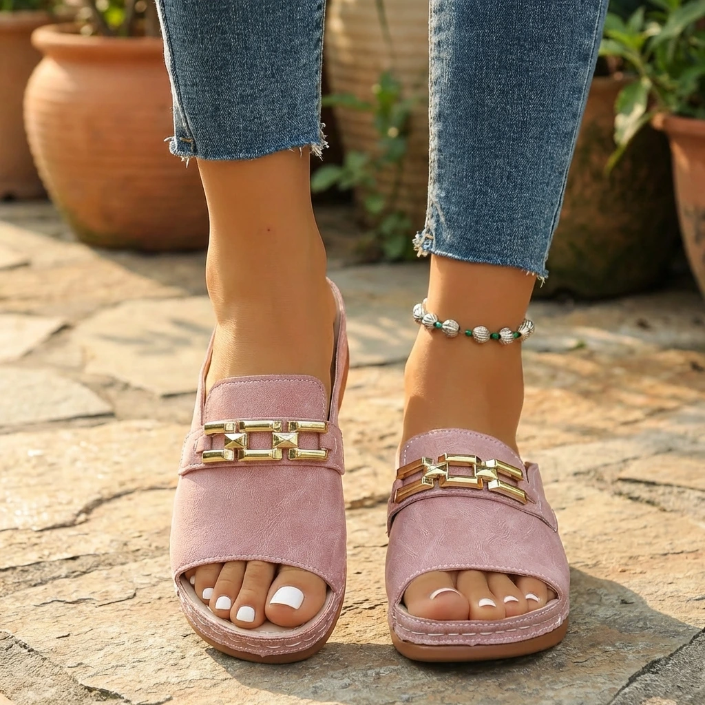 Easy Walk Wedge Sandals for Women