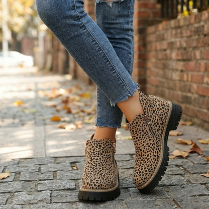 Comfortable Women's Ankle Boots with Arch Support
