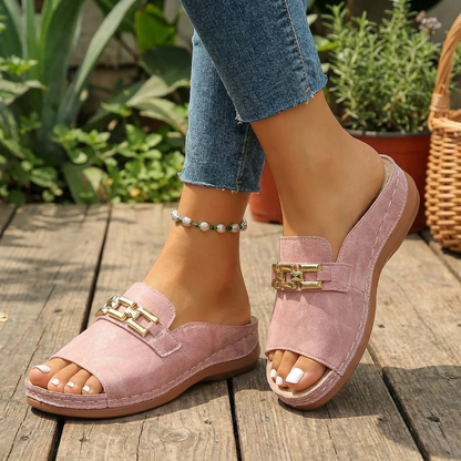 Easy Walk Wedge Sandals for Women - VibreMode