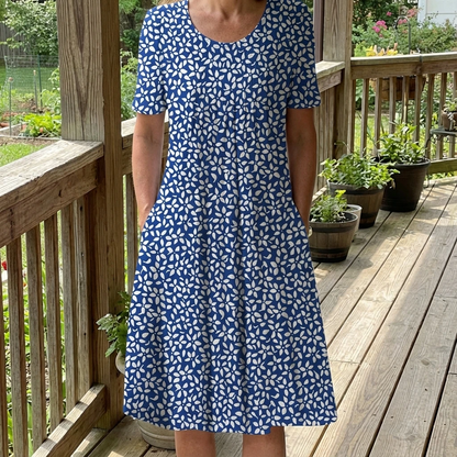 Vibrant Casual Summer Dress