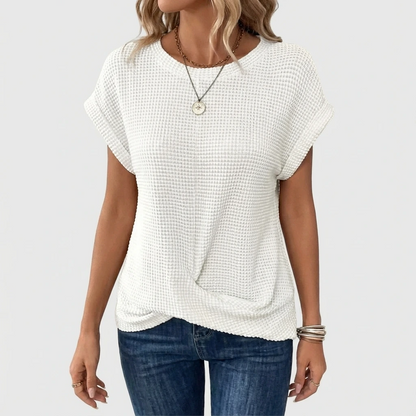 Relaxed Fit V-Neck T-Shirt For Women