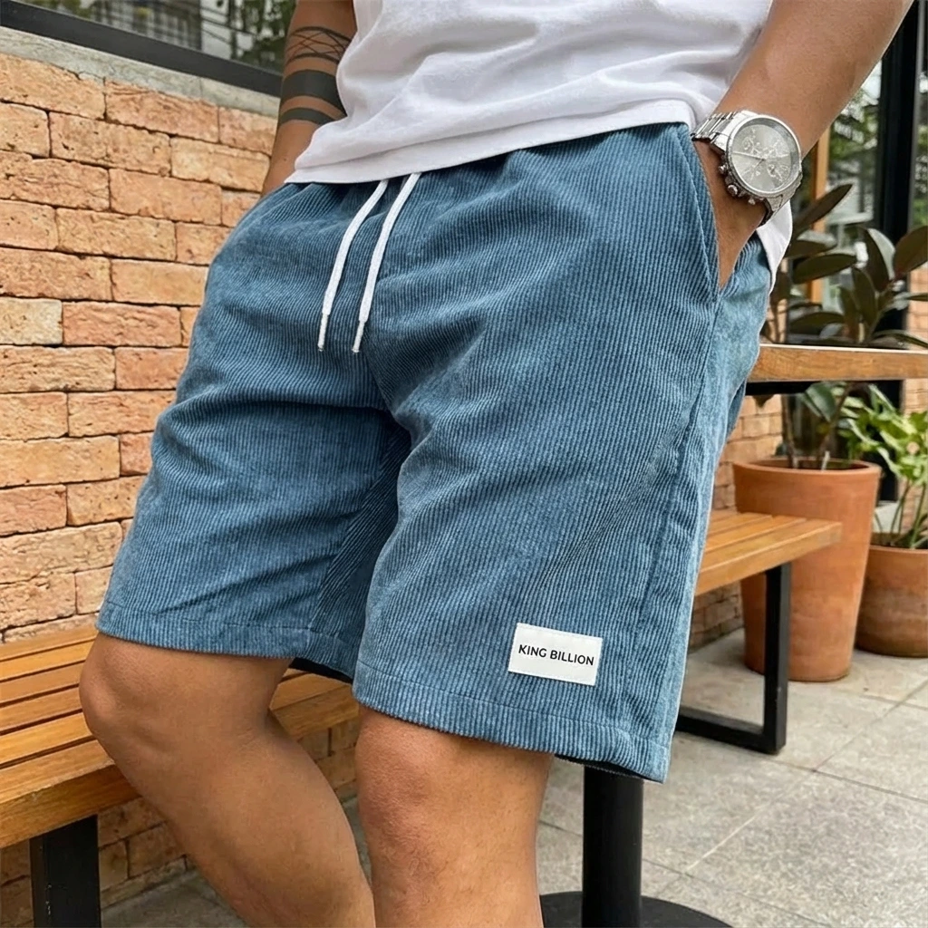 Casual Elastic Waist Shorts