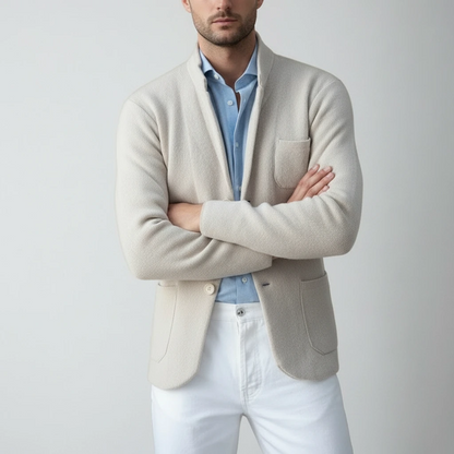 Lorenzo | Men's Lightweight Cozy Sweater Cardigan