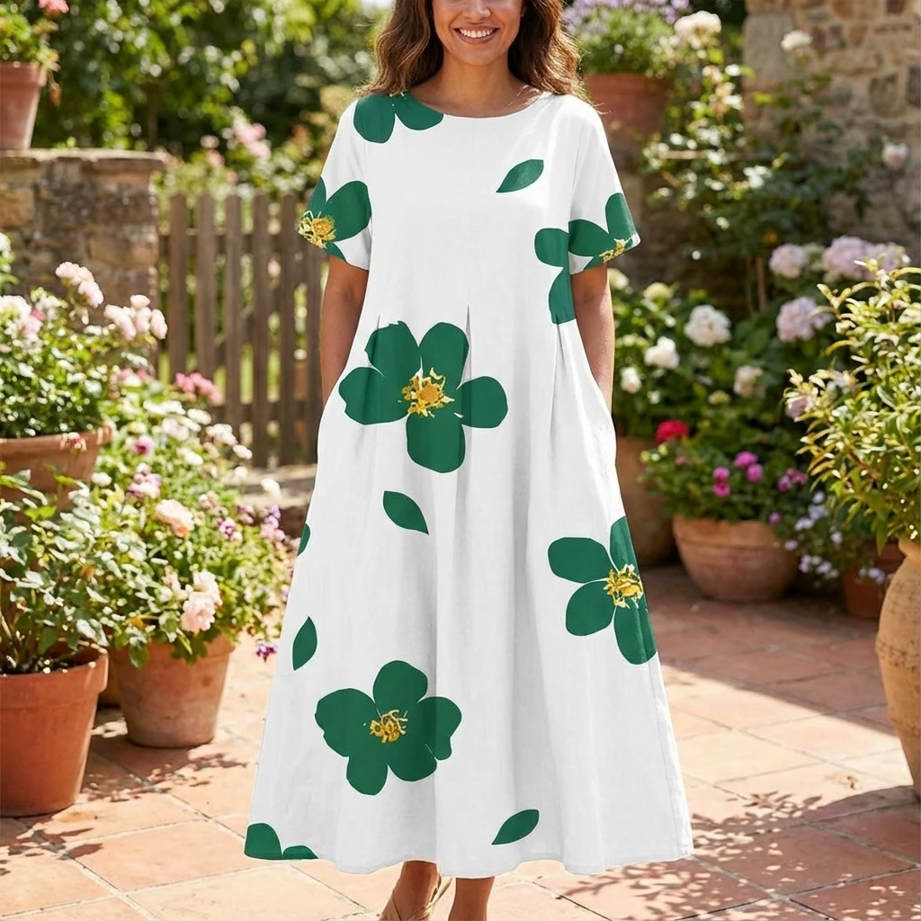 Pretty Lightweight Summer Dress