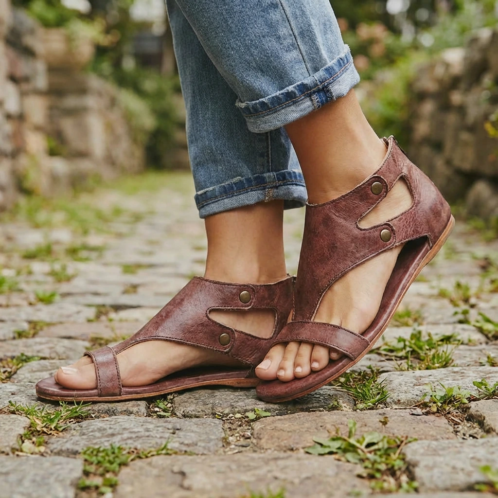 Comfortable Supportive Ankle Strap Sandals